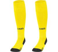 JAKO All- Round Football Socks, Lemon, 47-50