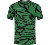 JAKO Unisex Kid's Trikot Animal (Kurzarm) Jersey, Green-Black (Sports Green/Black), 152 (EU)