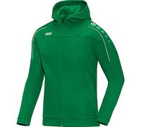 Jako Basic Men's Classico Hooded Jacket, Men, Classico, sportgrün, Large