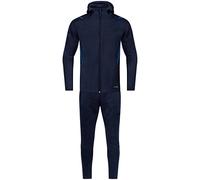 JAKO Challenge Leisure Suit with Hood, Size: 3XL, Colour: Mottled Navy/Royal
