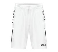 JAKO Men's Challenge Sports Trousers, White/Anthracite Light, L