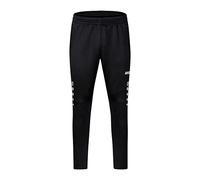 JAKO Men's Trainingshose Challenge Tracksuit Bottoms, Black/White, 3XL