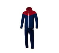 JAKO Champ 2.0 M9620 Women's Tracksuit with Hood Navy / Chilli Red 42