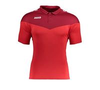 JAKO Champ 2.0 Polo Men's Polo - Red/Wine Red, 4X-Large
