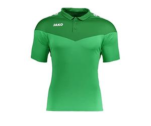 JAKO Champ 2.0 Polo Men's Polo - Soft Green/Sport Green, XX-Large
