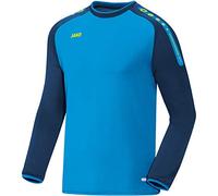 Jako Champ Men's Sweat, mens, Sweat Champ, 8817, Jako Blue/Navy/Neon Yellow, S