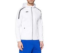 Jako Champ Women Basic Hooded Jacket, Womens, Champ, White