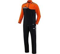 JAKO Competition 2.0 M9518 Men's Presentation Suit Size L Black/Neon Orange