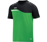 JAKO Competition 2.0 Men's T-Shirt, Soft Green/Black, 4XL
