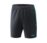 JAKO Competition 2.0 Shorts Women's Shorts - Anthracite/Turquoise, 42-44