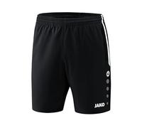 JAKO Competition 2.0 Shorts Women's Shorts - Black/Neon Yellow, 42-44