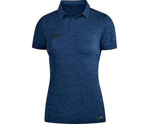 Jako Damen Polos Polo Premium Basics, Marine Meliert, 44, 6329