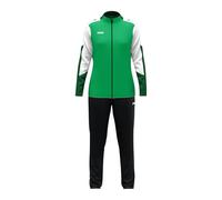 JAKO Dynamic Women's Polyester Suit, Green/White/Dark Green, L