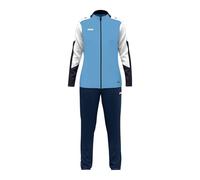 JAKO Dynamic Women's Polyester Suit, Sky Blue/White/Navy, M