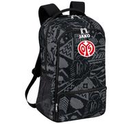 JAKO FSV Mainz 05 Backpack Tropicana Black M05 Daybag Approx. 47x30x13cm