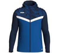 JAKO Iconic Men's Hooded Jacket Royal/Navy