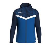 JAKO Iconic Men's Hooded Jacket Royal/Navy
