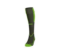 JAKO Lazio Socks Unisex Socks - Khaki/Neon Green, 2 (31-34)