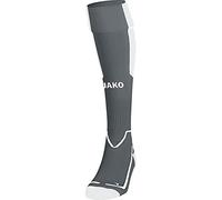JAKO Lazio Socks Unisex Socks - Stone Gray/White, 3 (35-38)