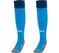 Jako Leeds Socks Unisex Socks - Blue/Navy/Neon Yellow, 4 (39-42)