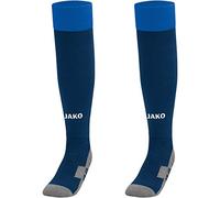 JAKO Leeds Socks Unisex Socks - Navy/Sportroyal, 4 (39-42)