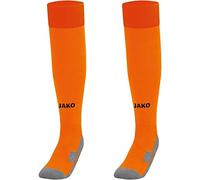 JAKO Leeds Socks Unisex Socks - Neon Orange/ 4 (39-42)