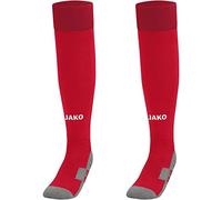 JAKO Leeds Socks Unisex Socks - Sport Red/Chili Red, 3 (35-38)