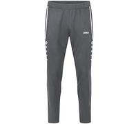 JAKO Men's All-Round Training Trousers Tracksuit Bottoms Long, Anthracite Light, L