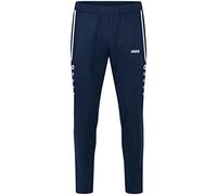 JAKO Men's All-Round Training Trousers Tracksuit Bottoms Long, Navy, M