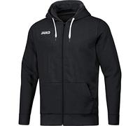 JAKO Men's Base Hooded Jacket, Black, XXX-Large