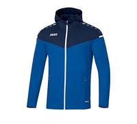 JAKO Men's Champ 2.0 Hooded Jacket, Royal/Navy, XXL