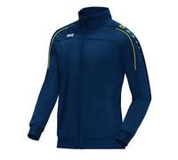 Jako Men's Classico Polyester Jacket, Men, Classico, nightblue/Citro, XXXL