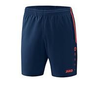 Jako Men's Competition 2.0 Shorts, Multicolored (navy / flame), XL EU, L UK