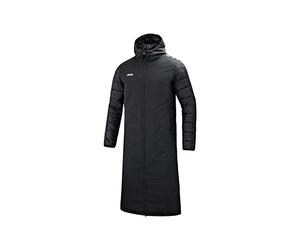 Jako Men's Long Sleeve Coat, Size XL, Black