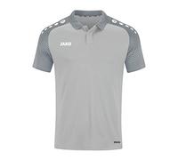 JAKO Men's Polo Shirt Performance, Soft Grey/Stone Grey, L