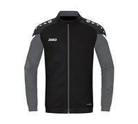 JAKO Men's Performance Polyester Jacket, Black/Anthra Light, XL