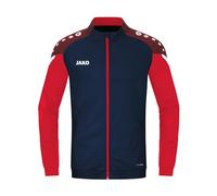 JAKO Men's Performance Polyester Jacket, Navy/red, XL