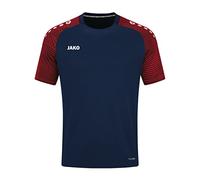 JAKO Men's Performance T-Shirt, Navy/red, 4XL