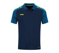 JAKO Men's Polo Shirt Performance, Navy Blue, XL