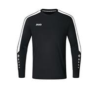 JAKO Men's Power Goalkeeper Jersey (Long Sleeve) Black