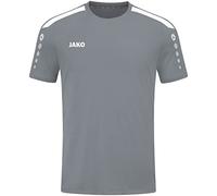 JAKO Men's Power Jersey Short Sleeve Stone Grey