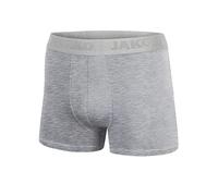 JAKO Men's Premium Boxer Shorts, Mottled Grey, M Pack of 2