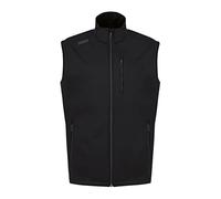 JAKO Men's Premium Softshell Vest Jackets, Black, 4XL