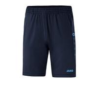 JAKO Men's Premium training shorts, navy/skyblue, XXL