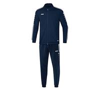 JAKO Men's Striker 2.0 Tracksuit, Polyester, Navy/White, XXL EU