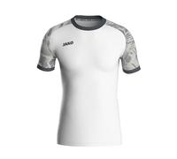JAKO Men's Iconic Jersey, White/Soft Grey/Anthra Light, XL