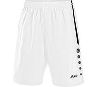 JAKO Men's Turin Sport Pants, White/Black, S