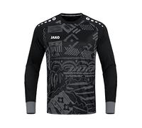 JAKO Men's Tw-Jersey Tropicana Goalkeeper Jersey Black/Charcoal