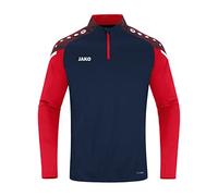 JAKO Men's Ziptop Performance, Navy/red, XXL