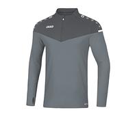 Jako Men's Ziptop, Size XL, Grey